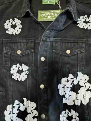 Chaqueta Denim Tears Negra