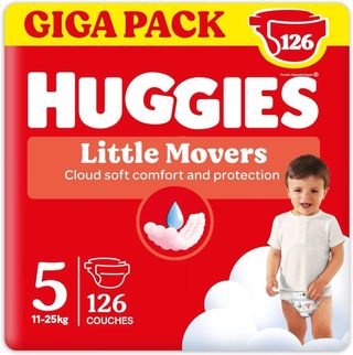 Huggies Little Movers Talla 5 - 126 Pañales
