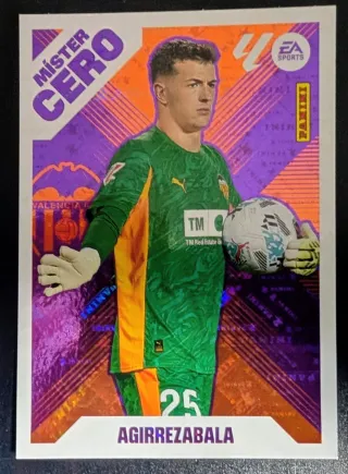 19 Cromos liga 2025-26. 2 Colocas Valencia C.F