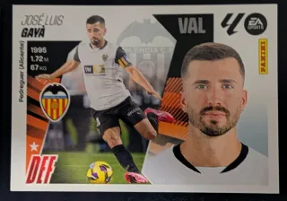 19 Cromos liga 2025-26. 2 Colocas Valencia C.F
