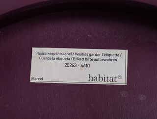 2 Sillas Marcel Moradas Habitat Thonet