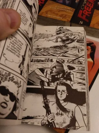 Manga Crying Freeman. Colección completa.