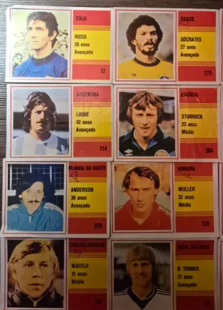 Cromos de Futebol - Francisco Buyo, T. Oliha