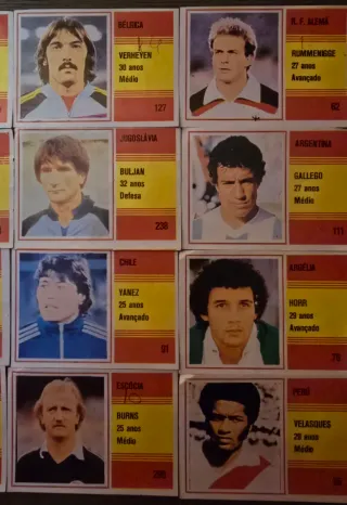Cromos de Futebol - Francisco Buyo, T. Oliha