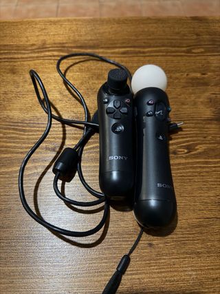 Mando PS Move y Controlador de Navegación Sony