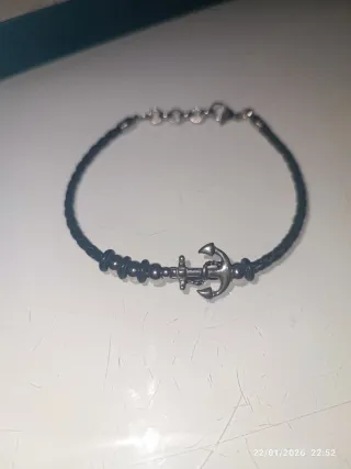 Bracciale uomo con ancora