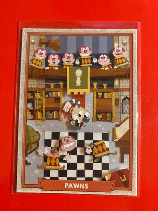 Carta Cuphead Pawns 93 Out Of The Cards