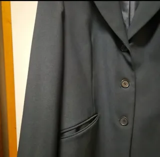 Blazer Vintage Benetton Anni '90 Blu Notte