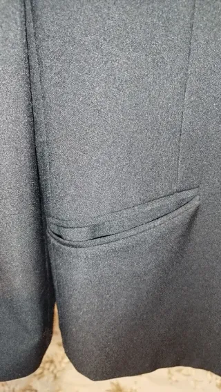 Blazer Vintage Benetton Anni '90 Blu Notte