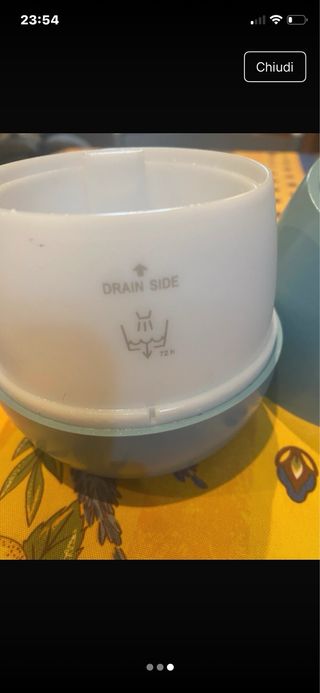 Vaporizzatore azzurro