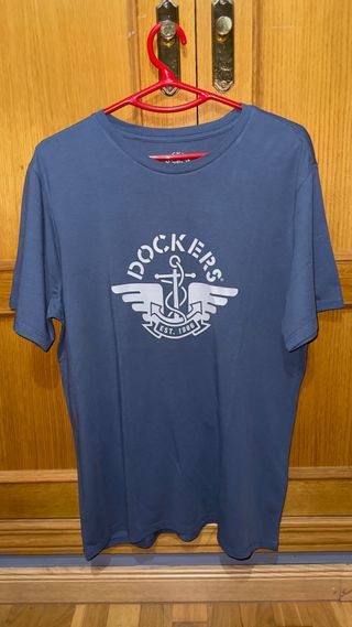 Camiseta Dockers Azul Est. 1986