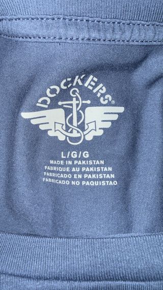Camiseta Dockers Azul Est. 1986