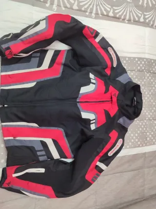 Chaqueta Moto A-Pro Ducati Negra Roja