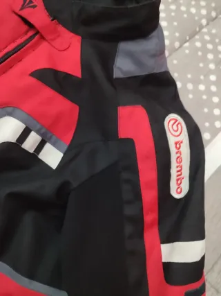 Chaqueta Moto A-Pro Ducati Negra Roja