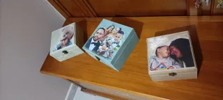 Cajitas de madera personalizadas