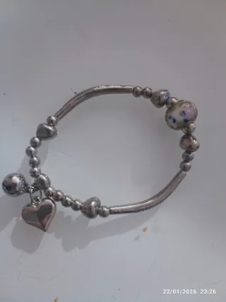 Bracciale donna con ciondolo cuore