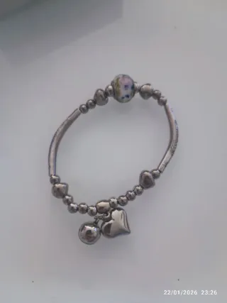 Bracciale donna con ciondolo cuore
