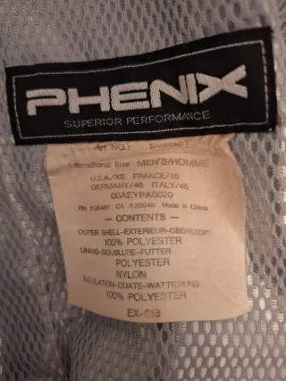 Pantalón de esquí Phenix con tirantes