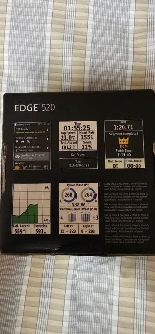 Ciclocomputador Garmin Edge 520