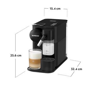 Cafetera Nespresso Lattissima One Negra