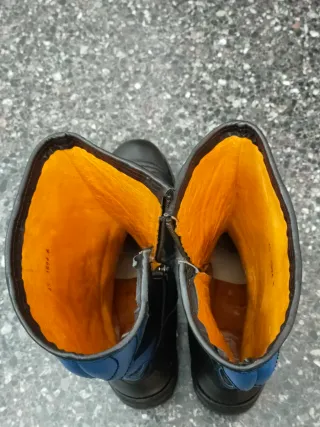 Stivali Police 883 neri e blu