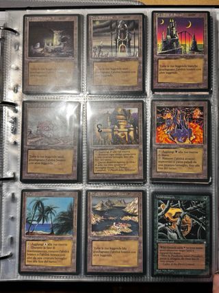 Album carte Magic Vintage di varie espansioni
