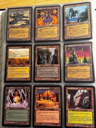 Album carte Magic Vintage di varie espansioni