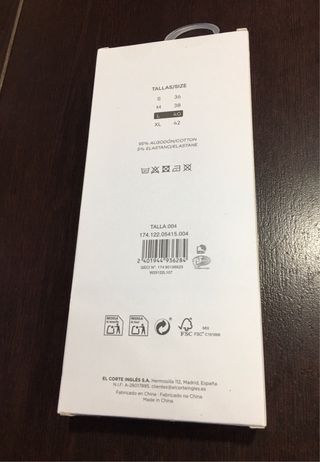 Pack 5 bragas bikini estampadas Unit L/40 Nuevas