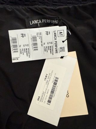 Conjunto Lança Perfume Preto e Multicolor