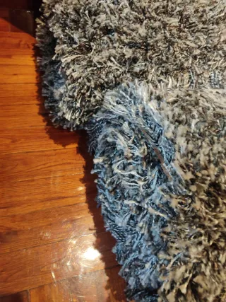 2 Alfombras Polyester Beige/Gris