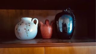 Juego 3 Jarrones Cerámica Decorativos