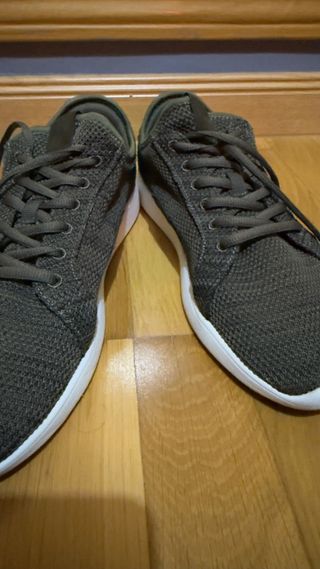 Zapatillas Pull&Bear verde oliva