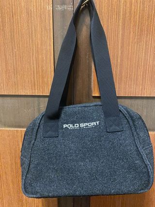Bolso Polo Sport Ralph Lauren Gris Oscuro