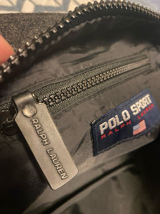 Bolso Polo Sport Ralph Lauren Gris Oscuro