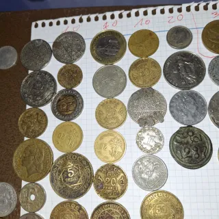 Lote  monedas antiguas