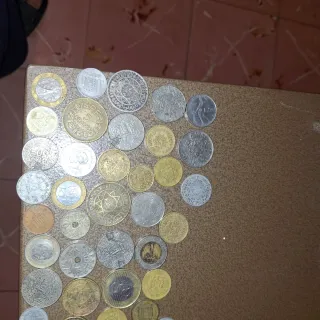 Lote  monedas antiguas