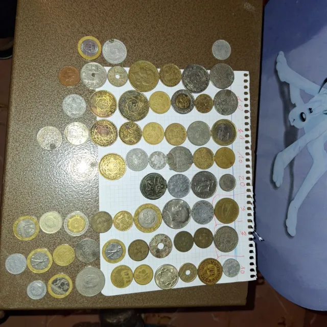 Lote  monedas antiguas