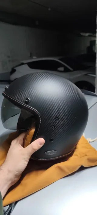 Casco Scorpion Fibra Carbono Talla M