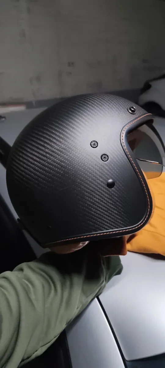 Casco Scorpion Fibra Carbono Talla M