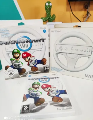 Mario Kart Wii + 2 Volanti