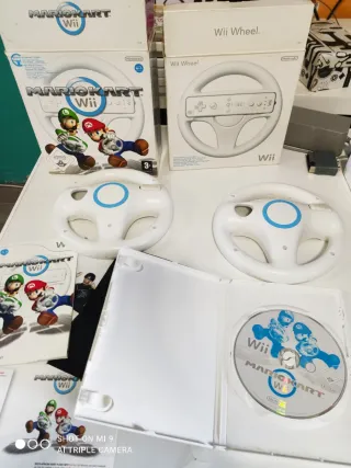 Mario Kart Wii + 2 Volanti