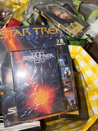 Colección Star Trek Películas DVD y fascículos.