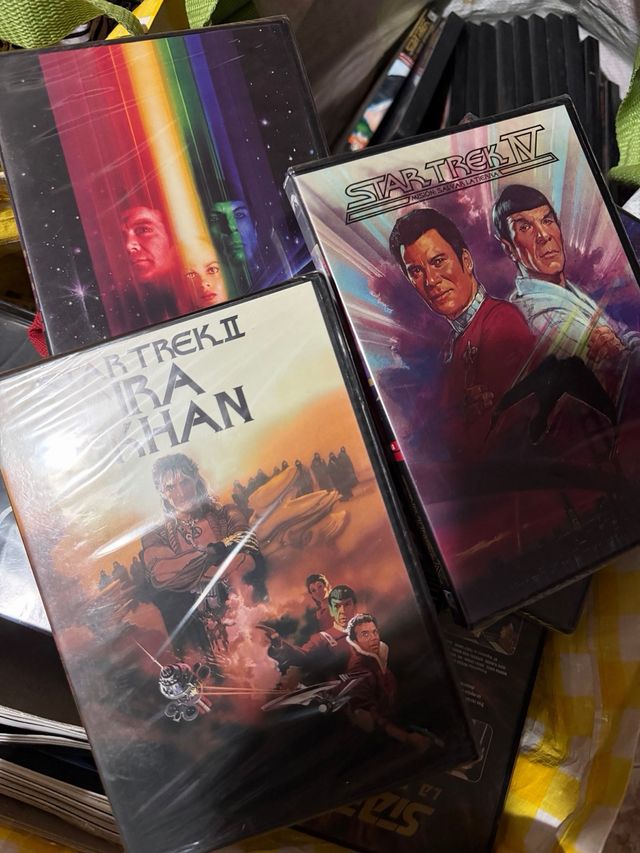 Colección Star Trek Películas DVD y fascículos.