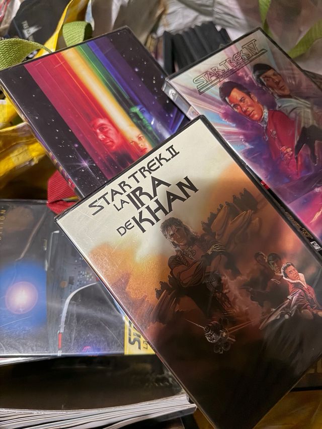 Colección Star Trek Películas DVD y fascículos.