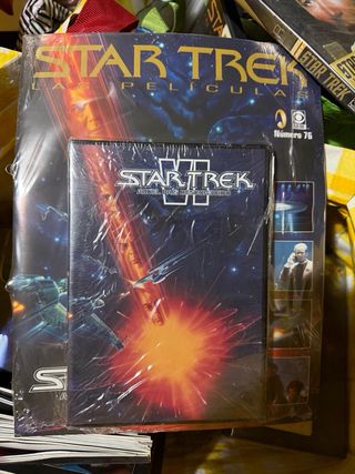 Colección Star Trek Películas DVD y fascículos.