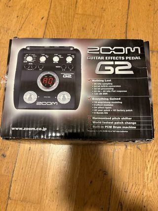 Pedal effetti chitarra Zoom G2