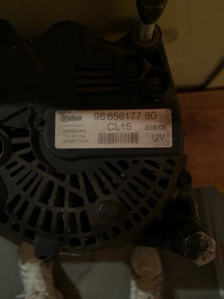 Alternador Citroen C3 año 2009
