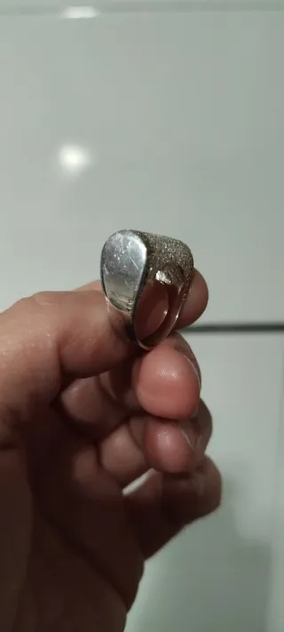 Anillo Plata Brillo Intenso