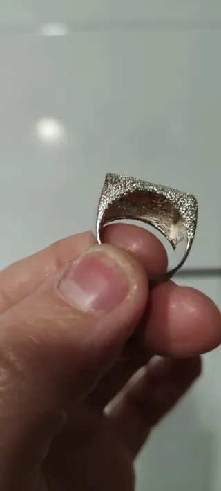 Anillo Plata Brillo Intenso