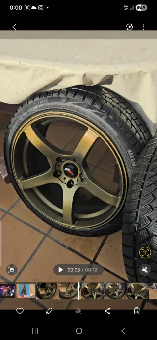 Llantas JR 32 18 Bronce